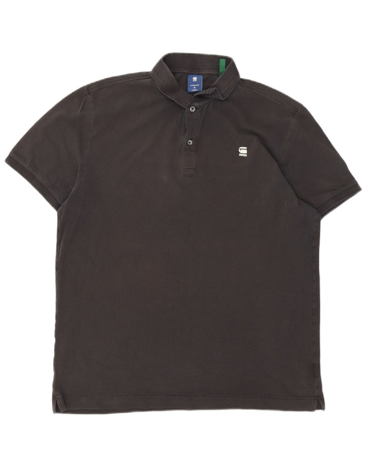 Camisa polo masculina G-Star XL algodão preto