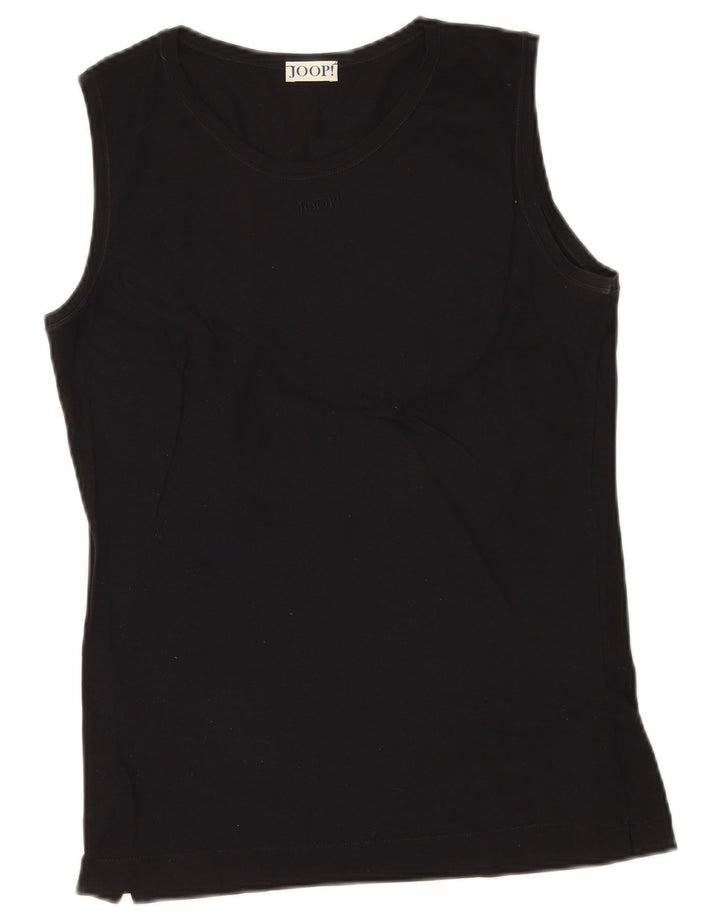 Joop Colete Masculino Top Médio Algodão Preto