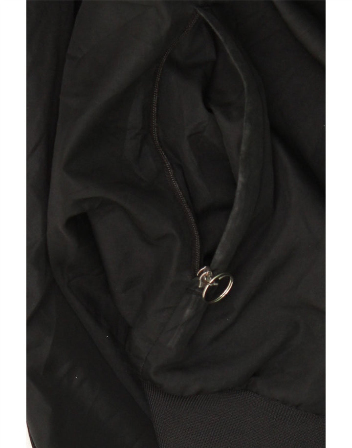 Kappa Mens Graphic Tracksuit Top Jaqueta XL Preto Poliéster