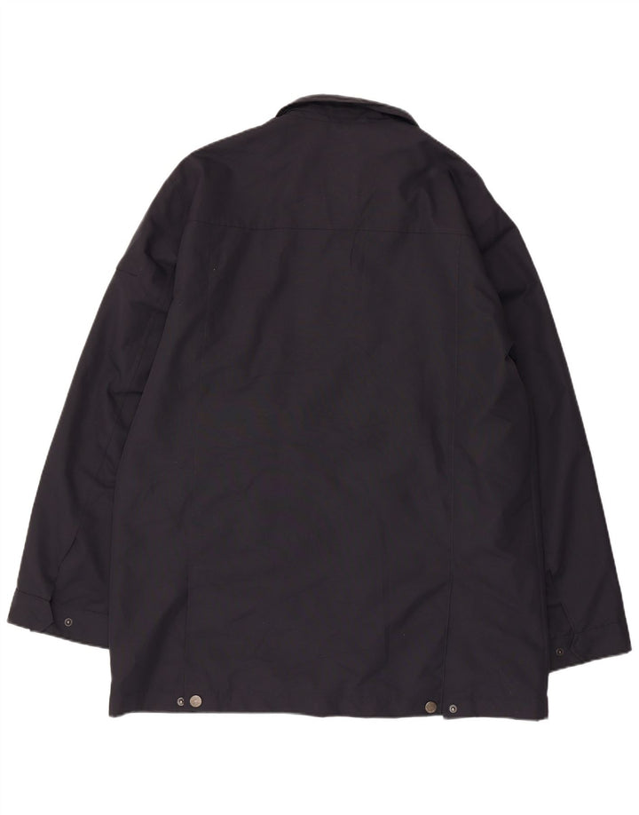 Jaqueta corta-vento masculina IVY OXFORD IT 50 grande poliéster azul marinho