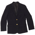 Jaqueta Blazer de 2 botões Chaps Boys 13-14 anos azul marinho poliéster