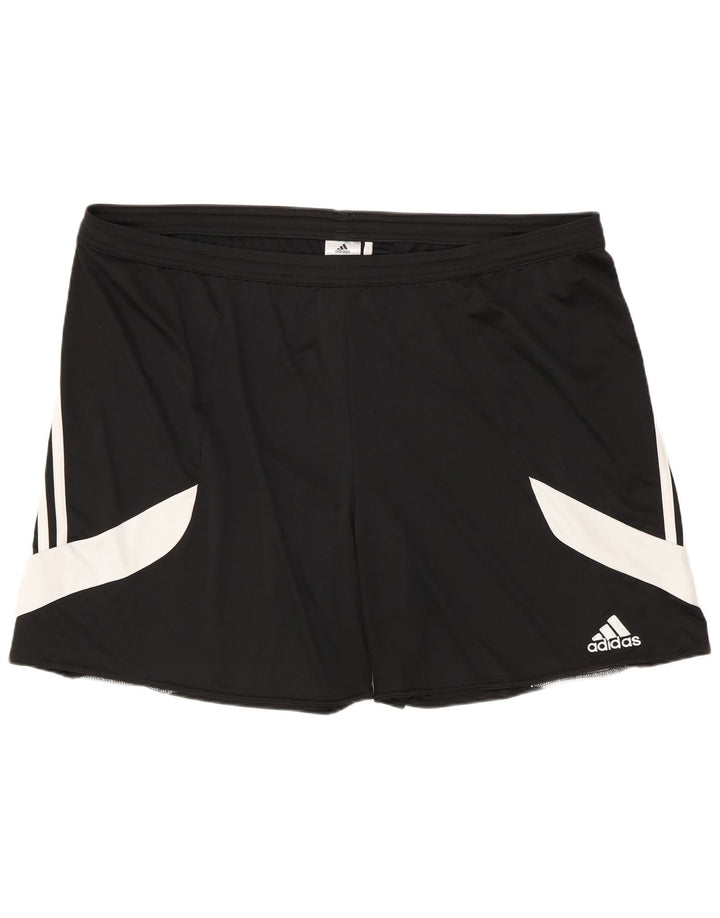 Adidas Masculino Climalite Sport Shorts 2XL Preto Colorblock Poliéster