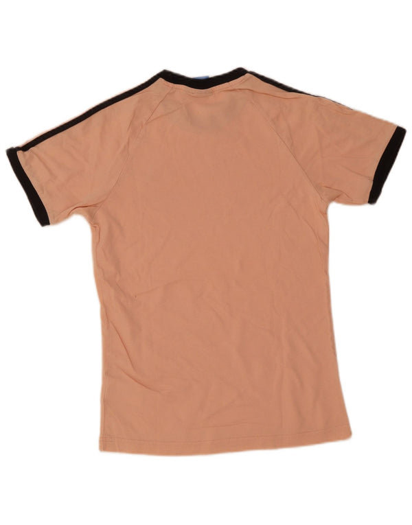 Adidas Mens Camiseta Top XS Algodão Rosa