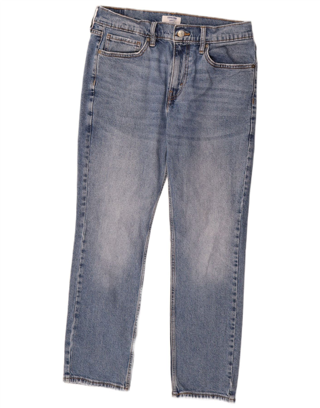 Calça jeans feminina Levi's Denizen Slim W33 L30 azul algodão