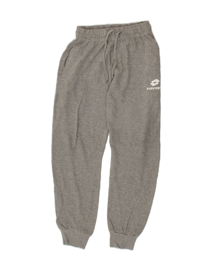 LOTTO Mens Tracksuit Trousers Joggers Small  Grey Cotton Vintage Lotto and Second-Hand Lotto from Messina Hembry 
