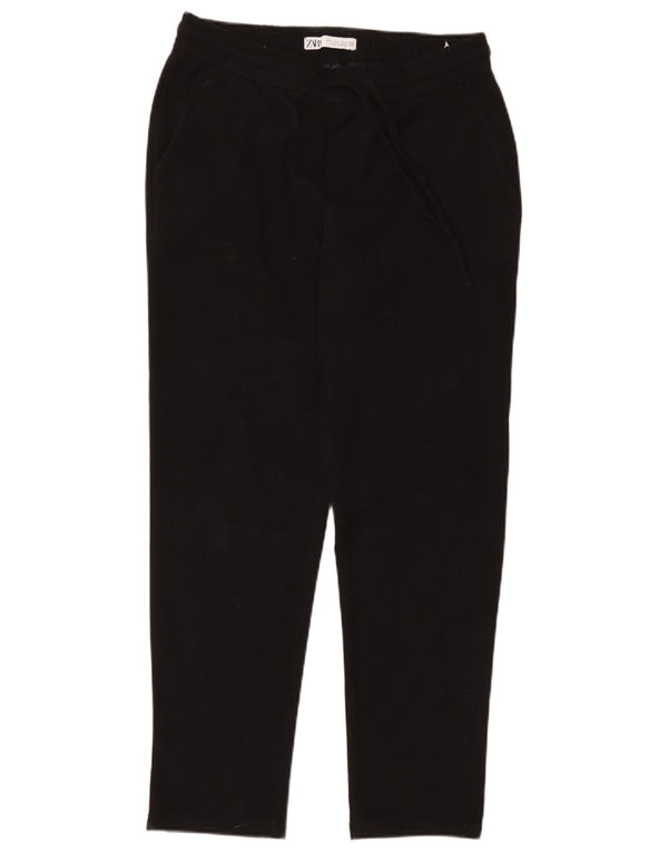 Calça Chino Cônica Masculina Zara Médio W31 L29 Poliéster Preto