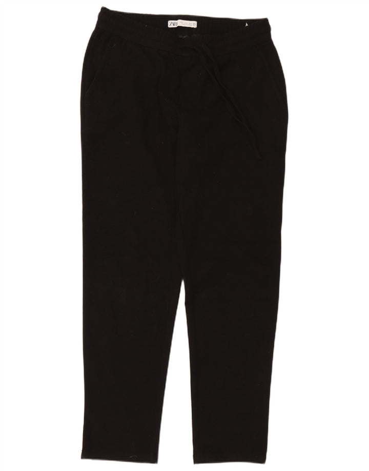 Calça Chino Cônica Masculina Zara Médio W31 L29 Poliéster Preto