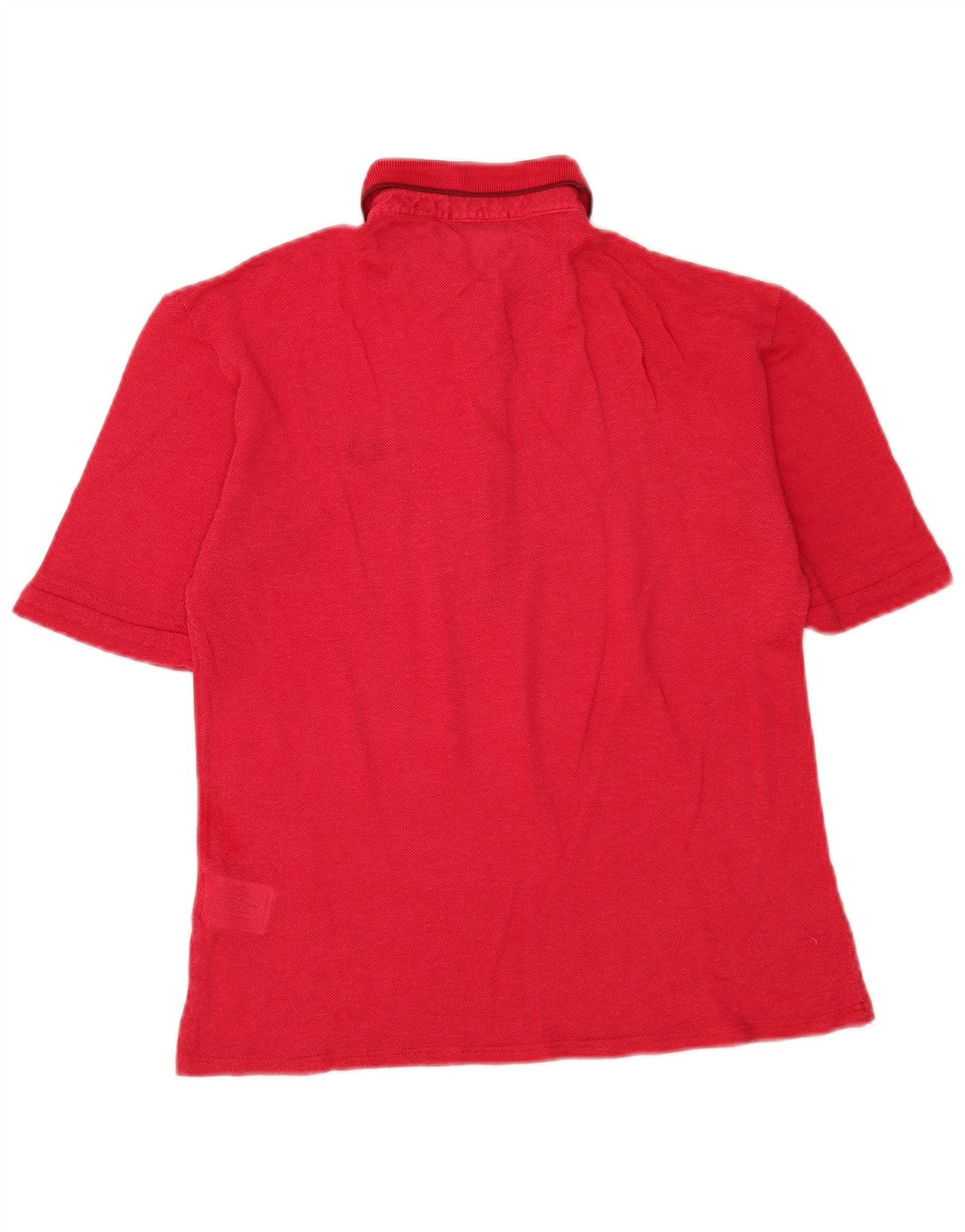 Camisa polo feminina Fred Perry Reino Unido 14 Viscose vermelha média