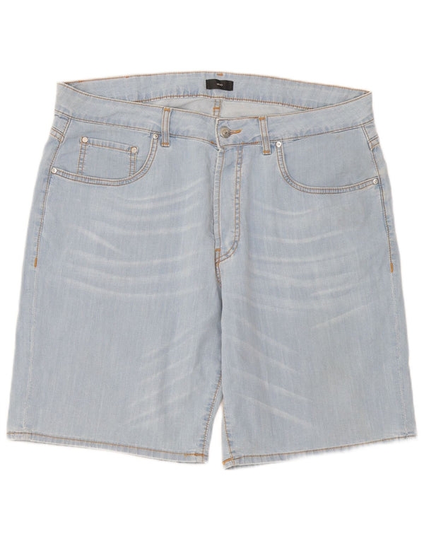Liu Jo Shorts jeans masculino W38 XL algodão azul