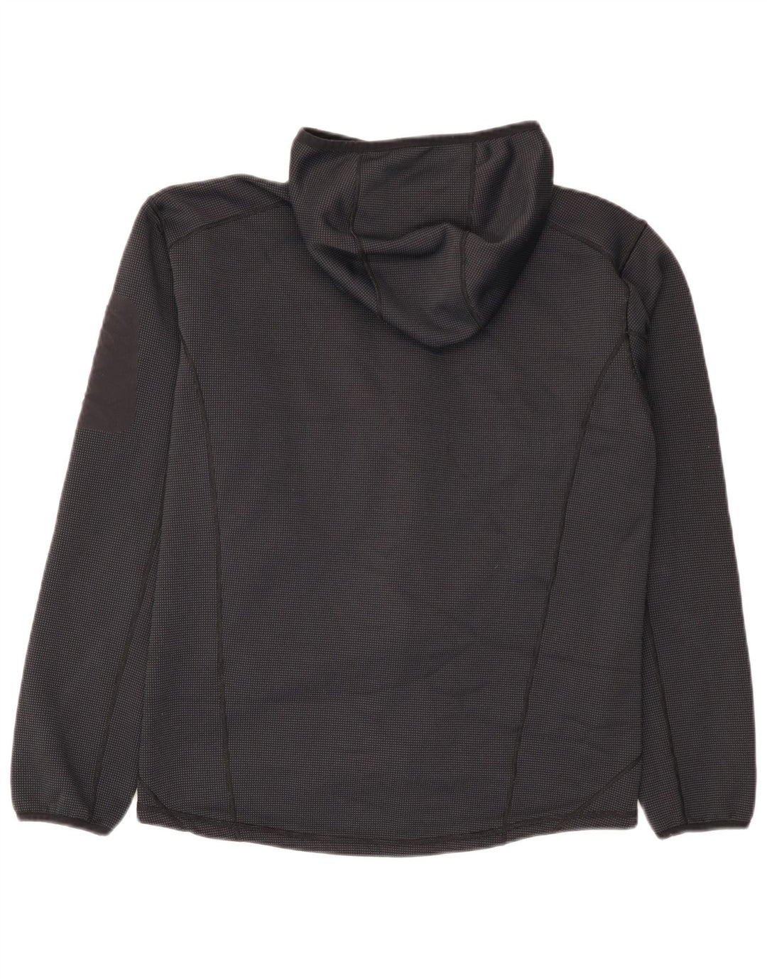 Jaqueta corta-vento masculina Berghaus com capuz UK 38 poliéster azul marinho médio