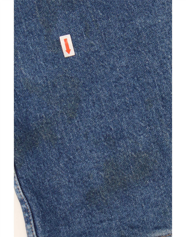 Wrangler masculino regular fit jeans reto W36 L32 algodão azul