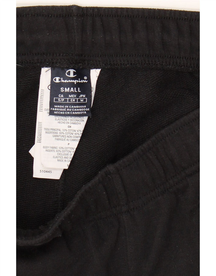 CHAMPION Mens Tracksuit Trousers Small Black Cotton Vintage Champion and Second-Hand Champion from Messina Hembry 