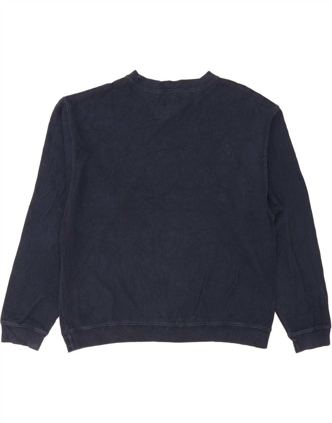 EDDIE BAUER Mens Sweatshirt Jumper XL Navy Blue Cotton Vintage Eddie Bauer and Second-Hand Eddie Bauer from Messina Hembry 