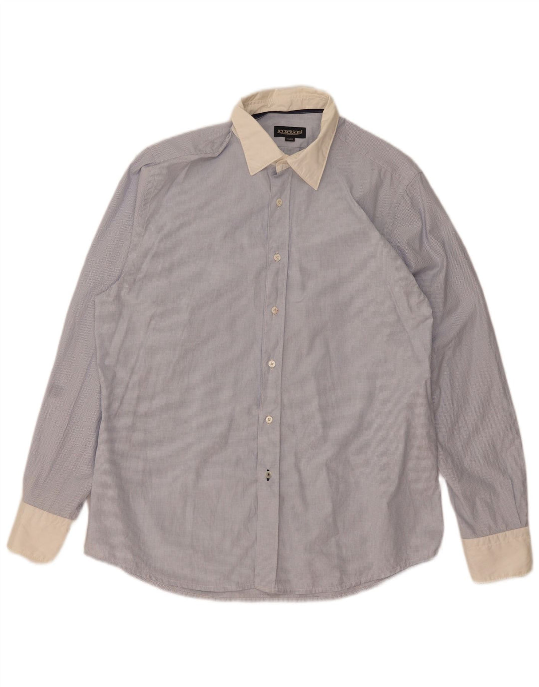 Camisa masculina Jeckerson XL azul xadrez algodão