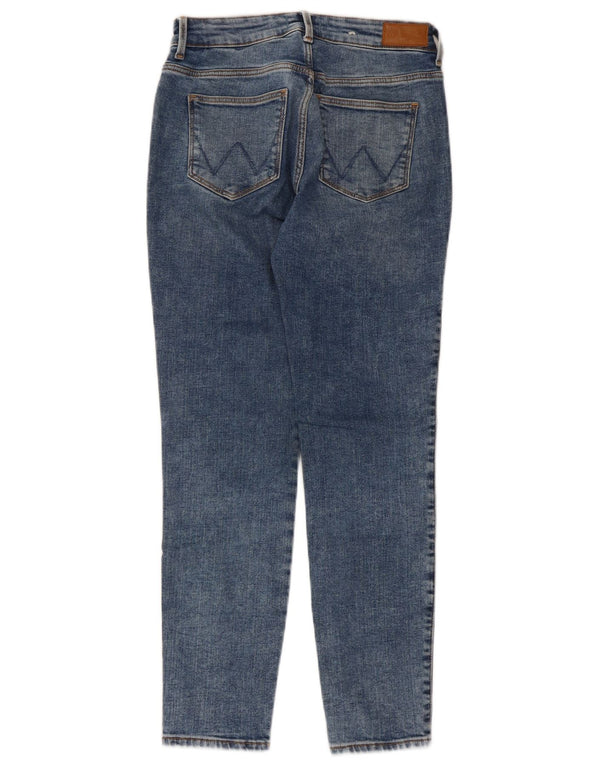 Wrangler Jeans Skinny Feminino W28 L26 Azul Algodão