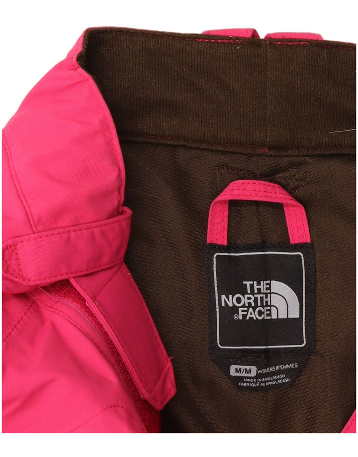 Calça de esqui feminina The North Face UK 14 médio rosa nylon