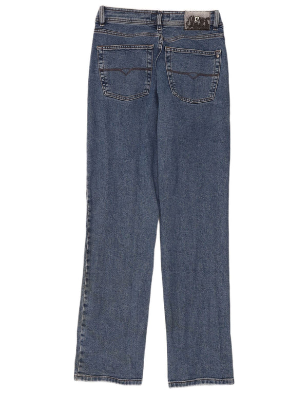 Pierre Cardin Mens Straight Jeans W31 L34 Azul Algodão