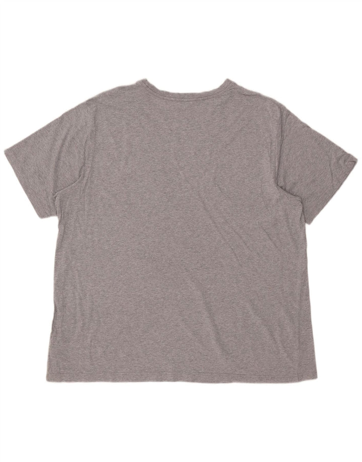 Camiseta masculina EDDIE BAUER 2XL algodão cinza
