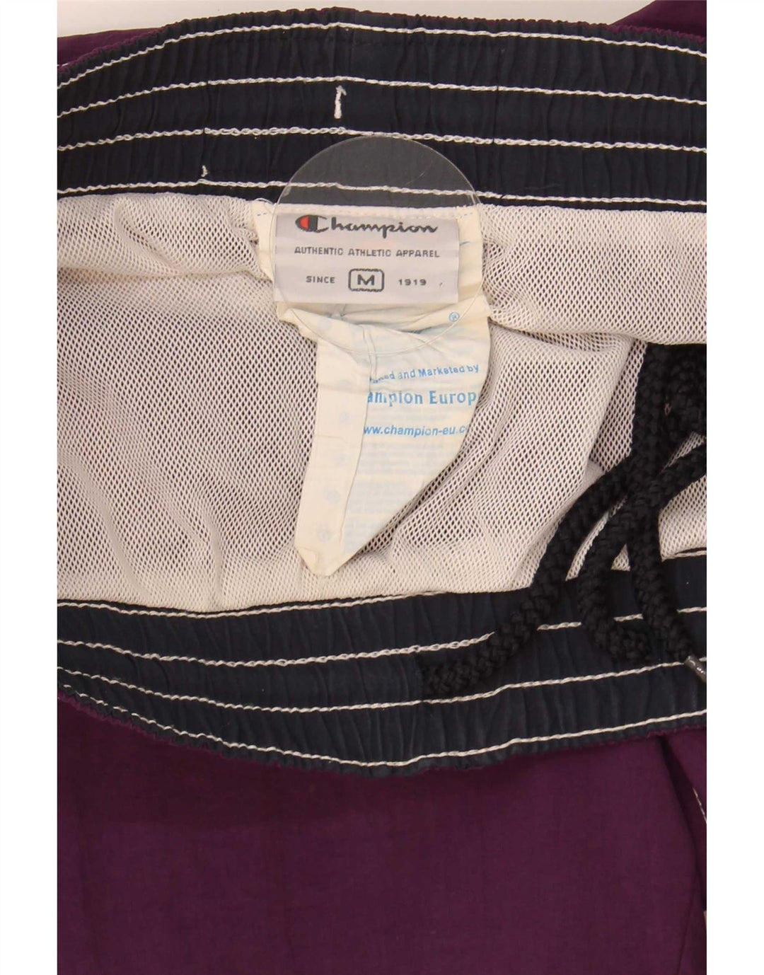 Shorts de natação feminino Champion médio roxo poliamida