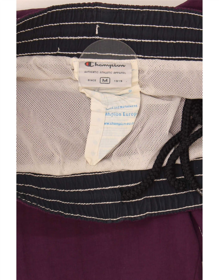 Shorts de natação feminino Champion médio roxo poliamida