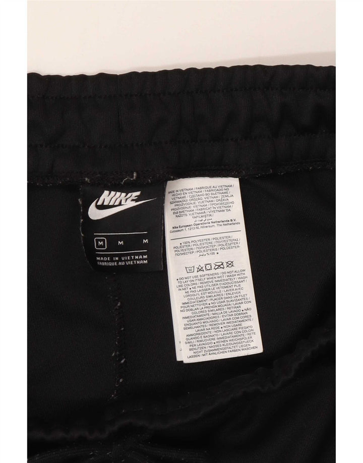 Shorts esportivos gráficos femininos Nike UK 12 médio preto colorblock poliéster