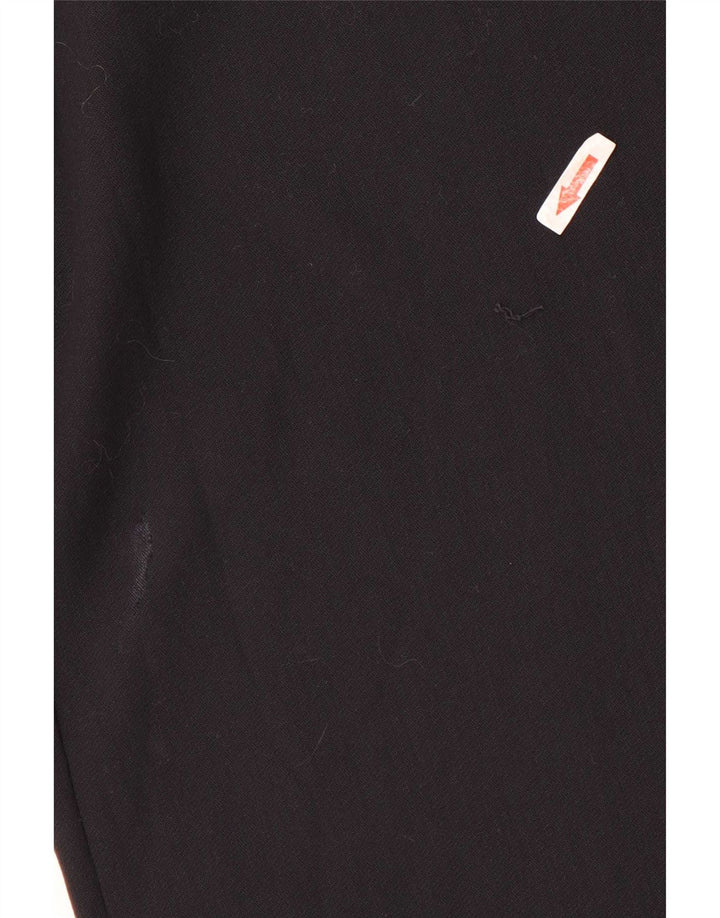Cos vestido feminino manga 3/4 oversized shift EU 40 médio preto viscose