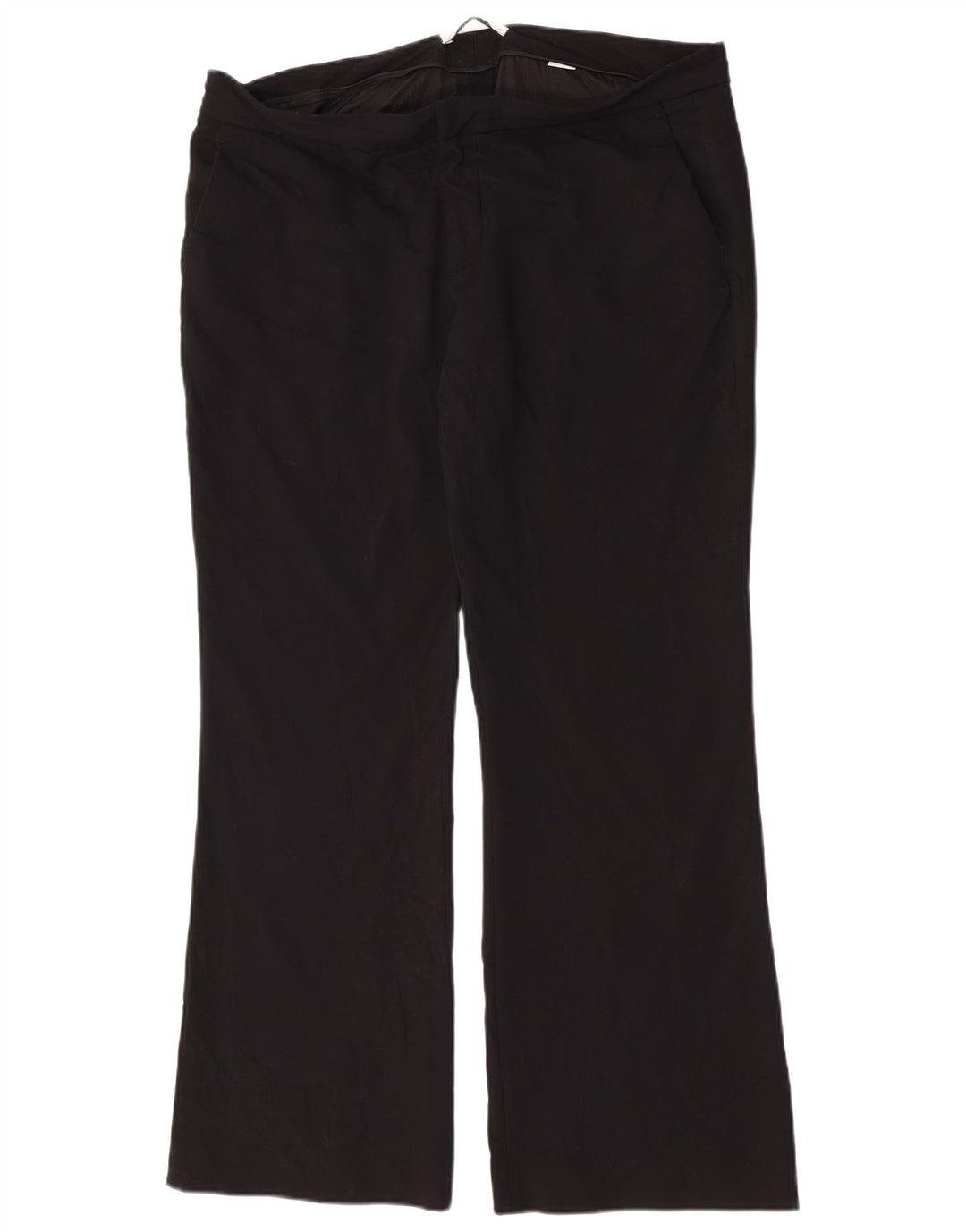 Zara Calça feminina casual bootcut 2XL W38 L32 preta
