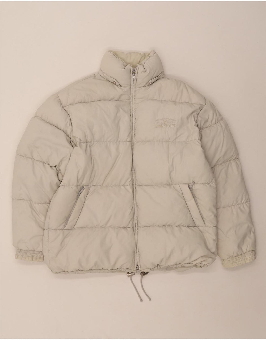 Jaqueta acolchoada masculina Dolomite UK 36 pequena bege