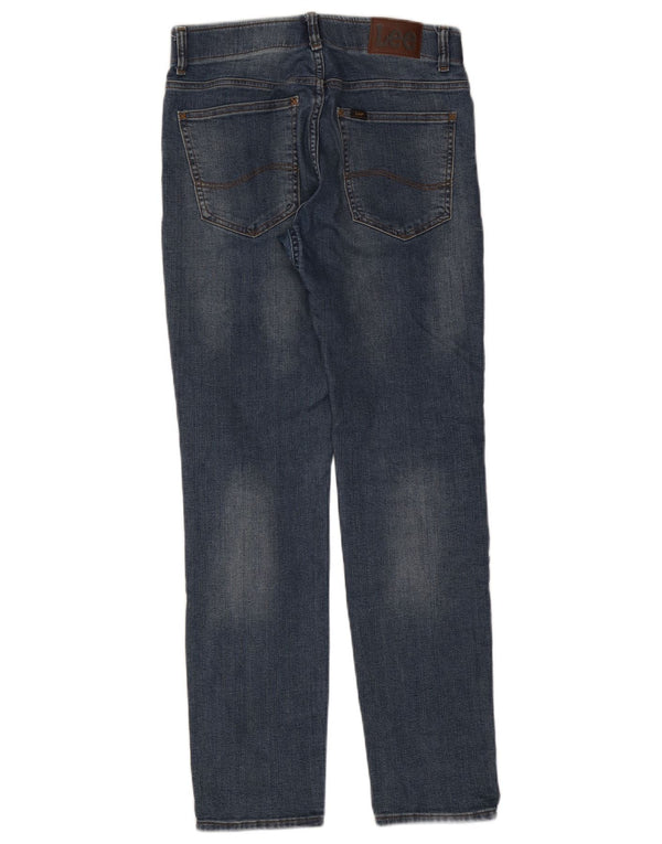 Lee Womens Extreme Motion Skinny Jeans W31 L32 Azul Algodão
