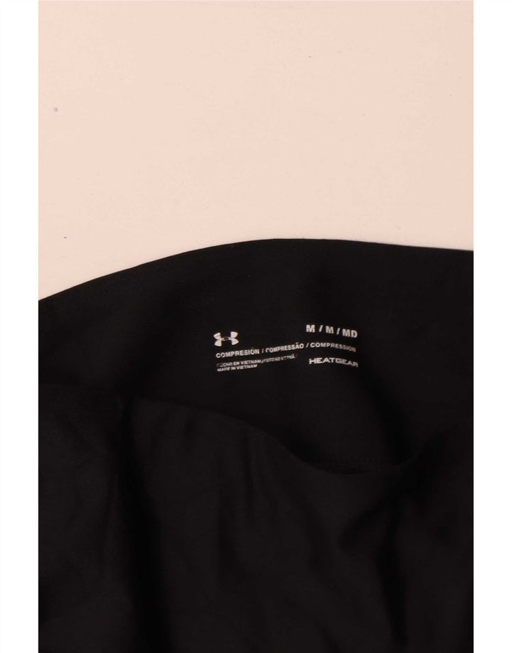 Under Armour Womens Leggings UK 14 Poliéster Preto Médio