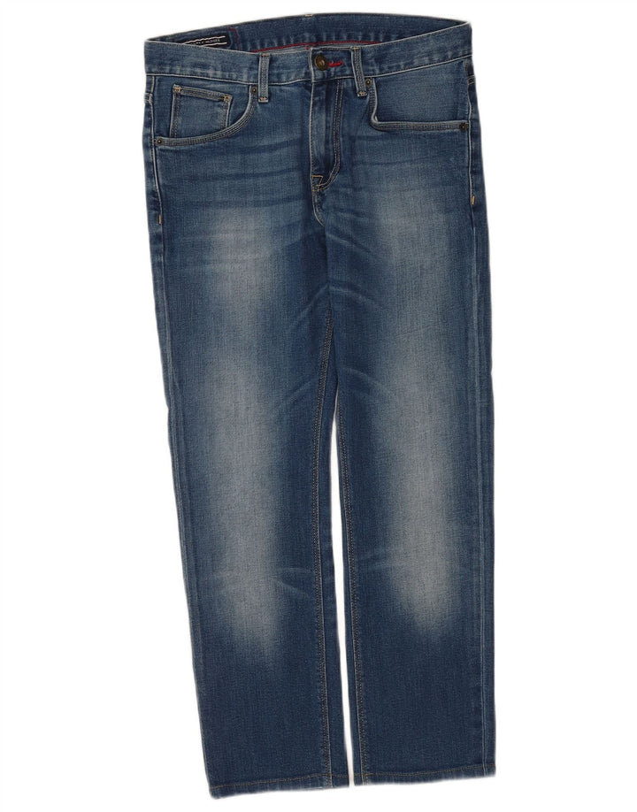 Jeans cropped feminino Tommy Hilfiger W30 L26 algodão azul