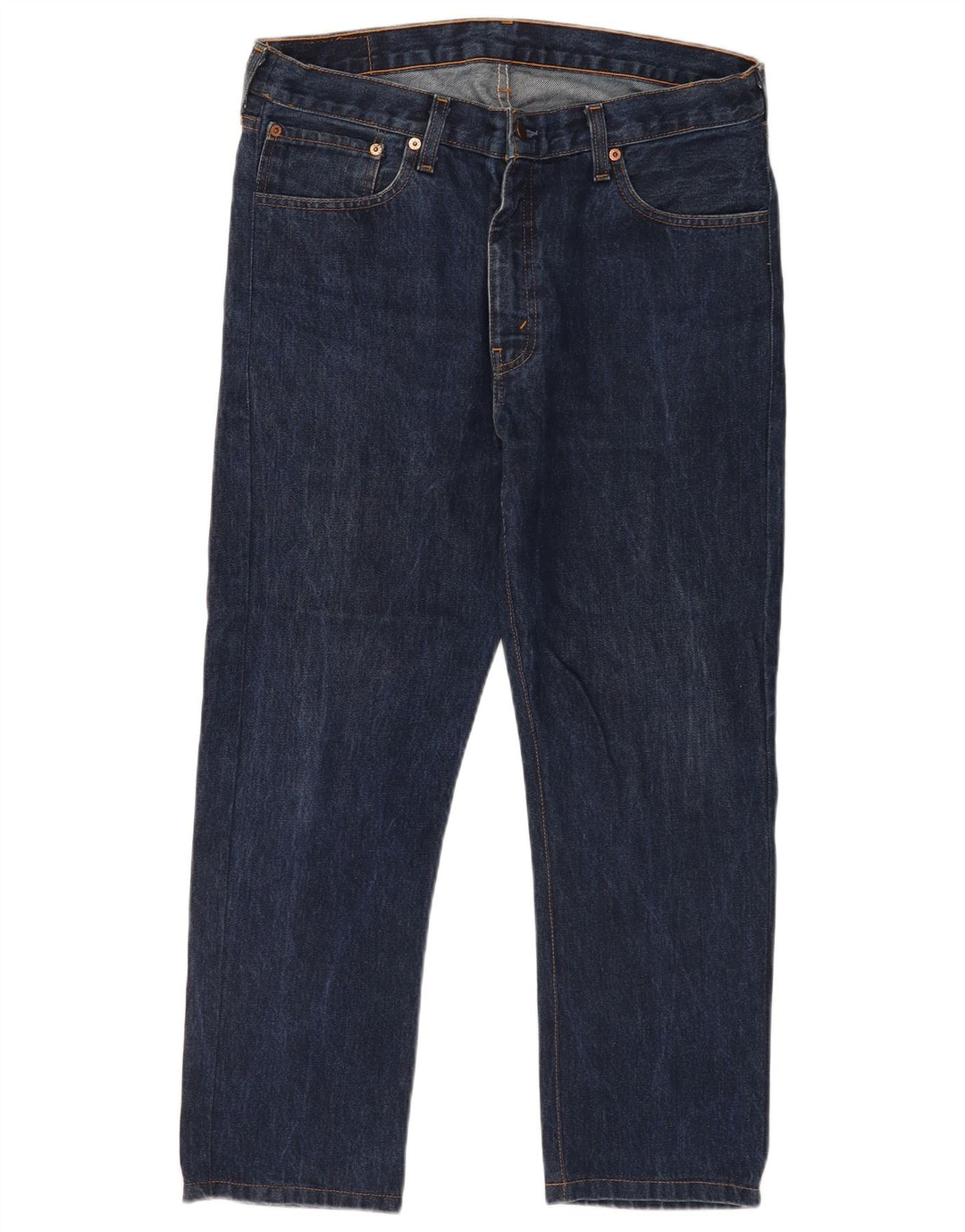 Calça Jeans Levis Masculina 751 Cropped Straight W36 L25 Azul Marinho