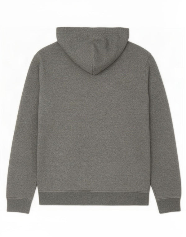 Jumper masculino com capuz gráfico Champion pequeno algodão cinza