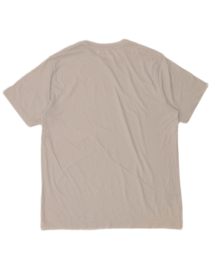 Camiseta masculina EDDIE BAUER grande algodão branco