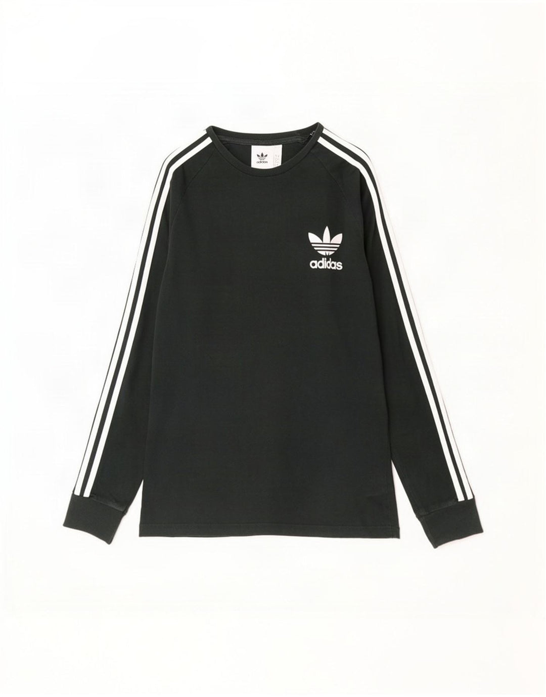 Adidas Mens Graphic Top Manga Longa Verde Médio