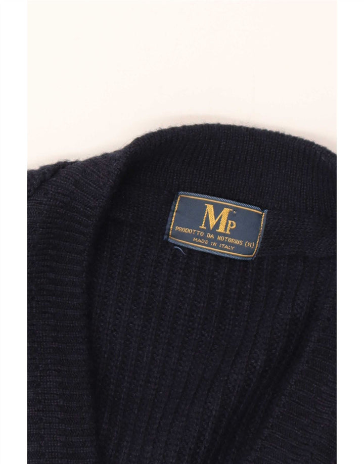 Suéter Cardigan Masculino MP XL Azul Marinho