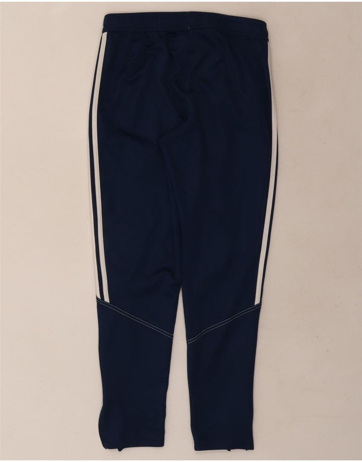 Calça de treino masculina Adidas médio azul marinho poliéster