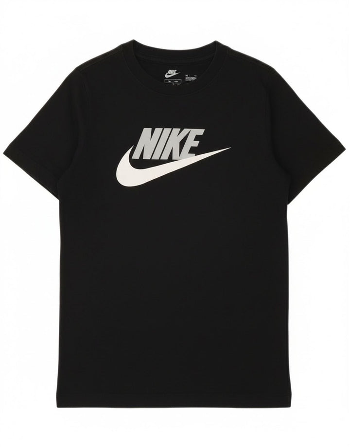 Camiseta Nike Boys Graphic Top 10-11 Anos Médio Algodão Preto