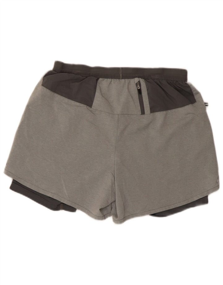 Shorts esportivos masculinos Nike Dri Fit cinza médio