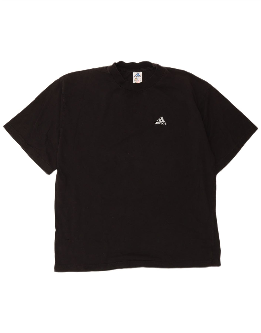 Camiseta masculina Adidas Top XL algodão preto