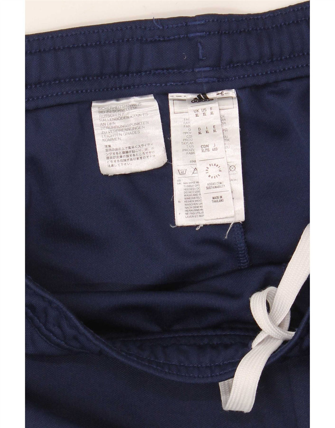 Calça Adidas Aeroready Masculina XL Azul Marinho Poliéster
