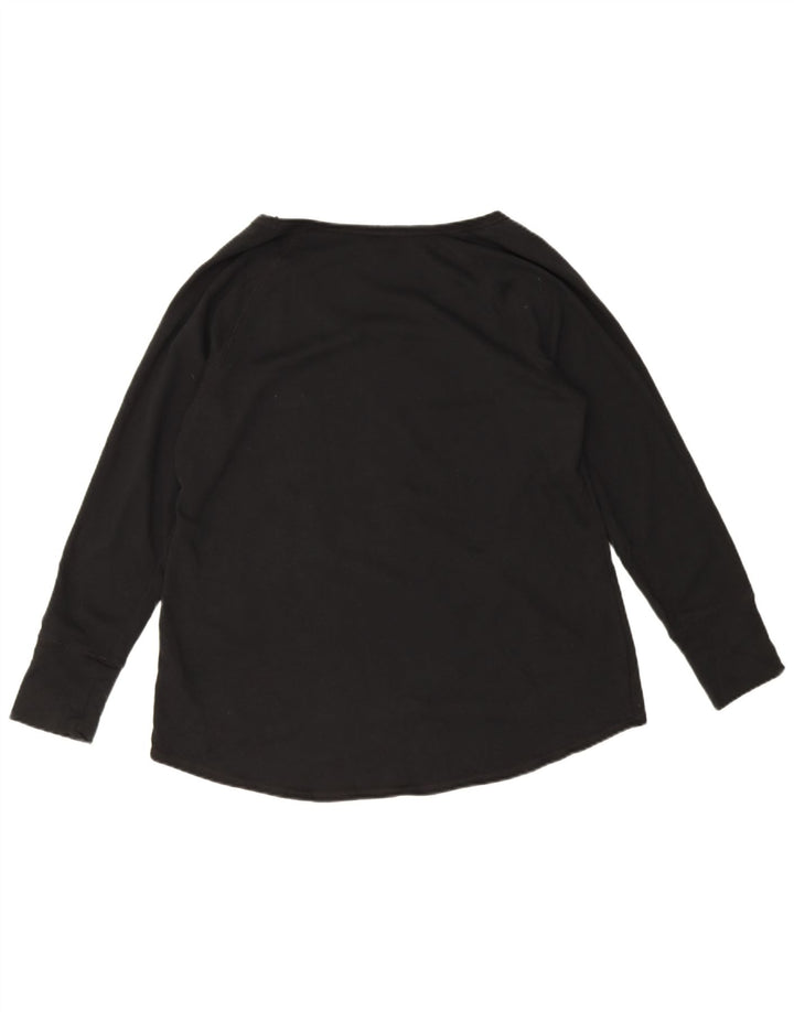 Jumper de moletom feminino Champion UK 18 XL preto poliéster