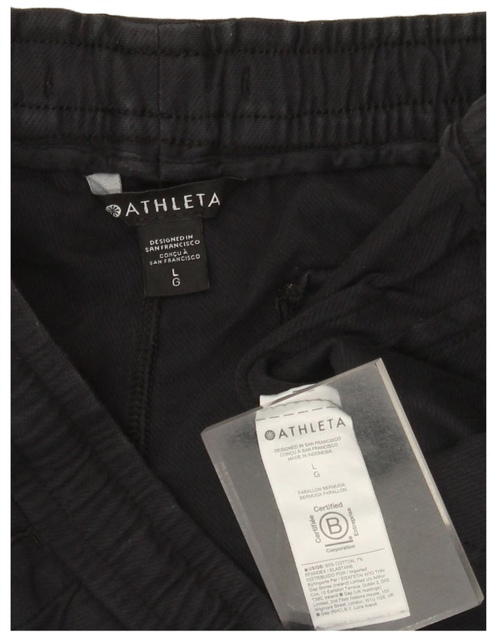 Shorts Chino Masculino Athleta Grande W34 Azul Marinho Algodão