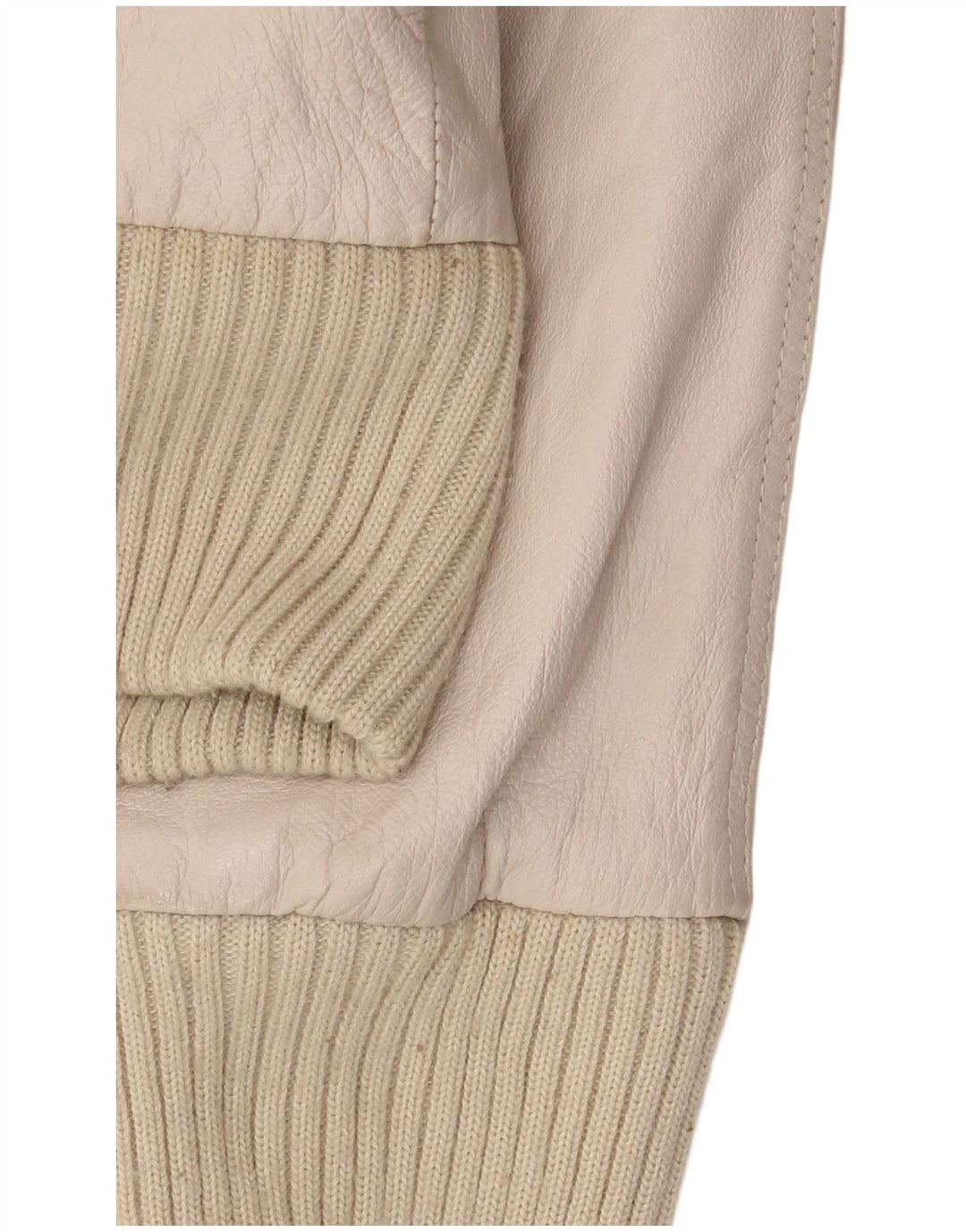 Jaqueta de couro feminina Conbipel IT 48 XL couro branco
