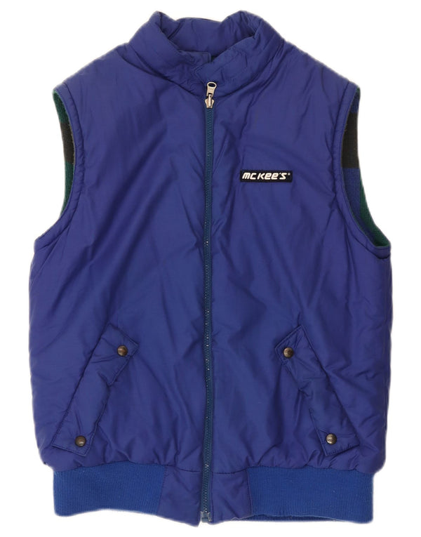 Colete reversível masculino MC Kee's IT 44 XS azul algodão