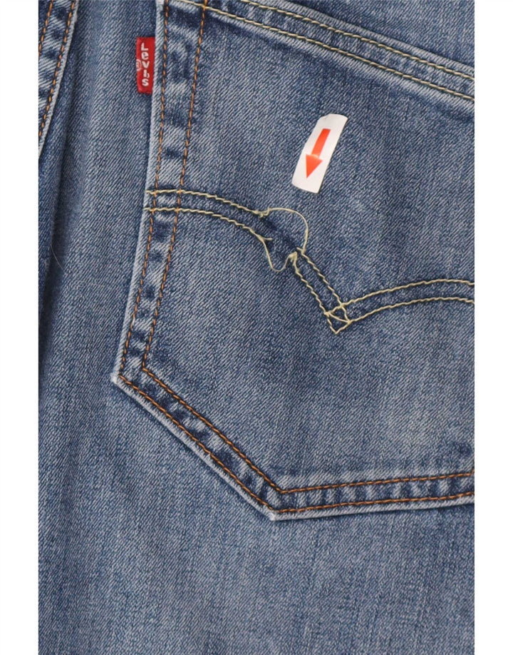 Levi's Masculino 504 Straight Jeans W36 L30 Azul Algodão