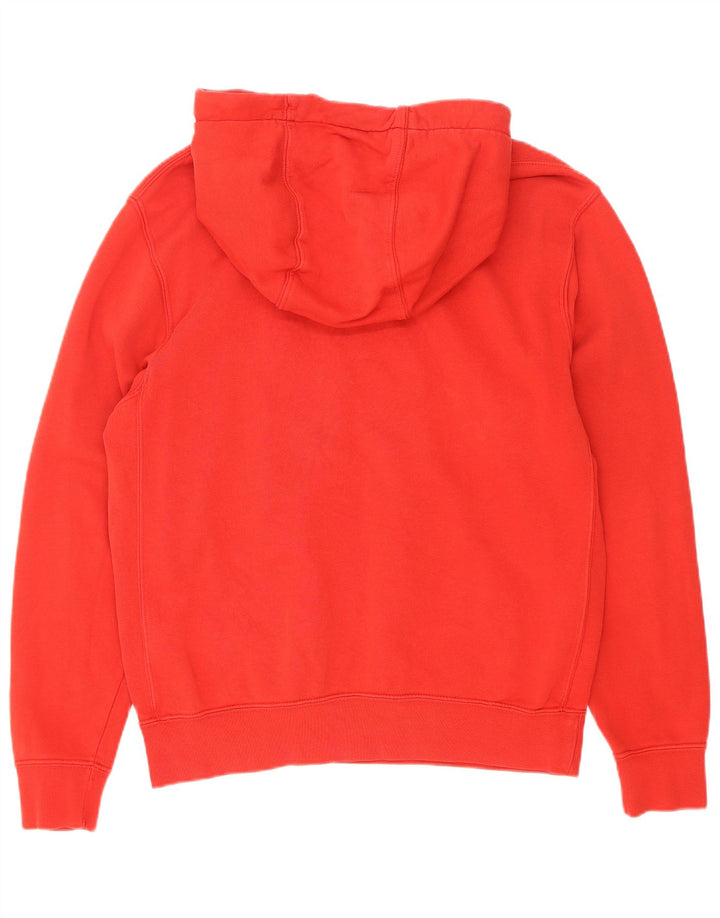 Suéter com capuz gráfico feminino Nike grande algodão vermelho