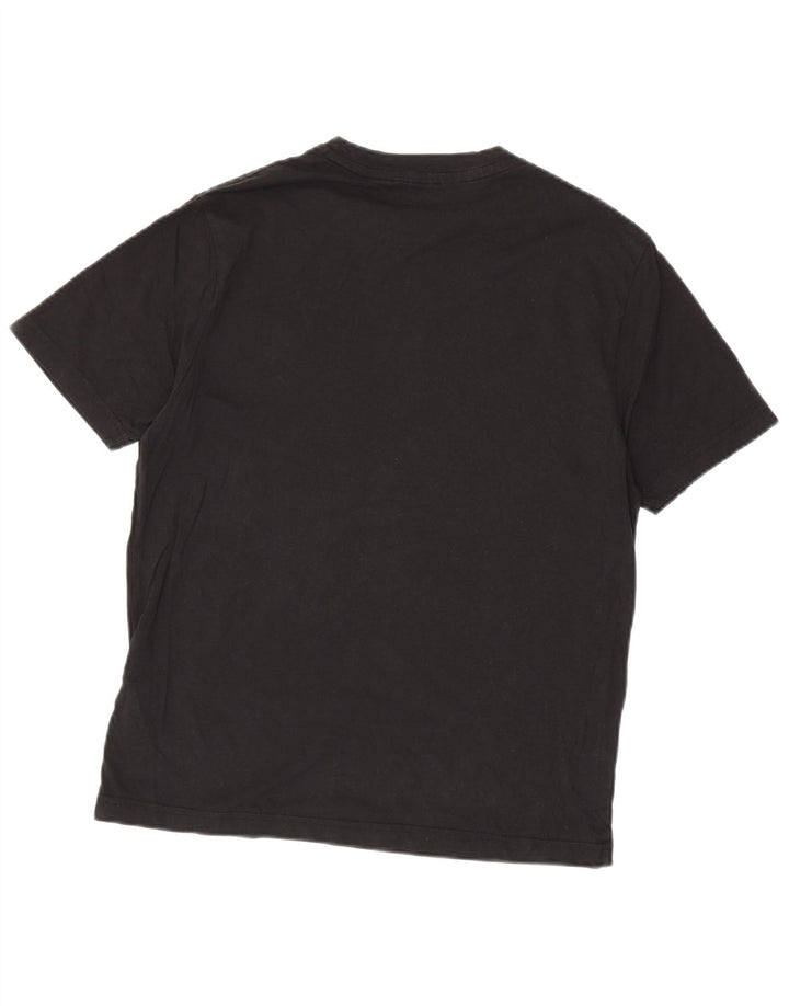 Camiseta masculina Champion de algodão preto médio
