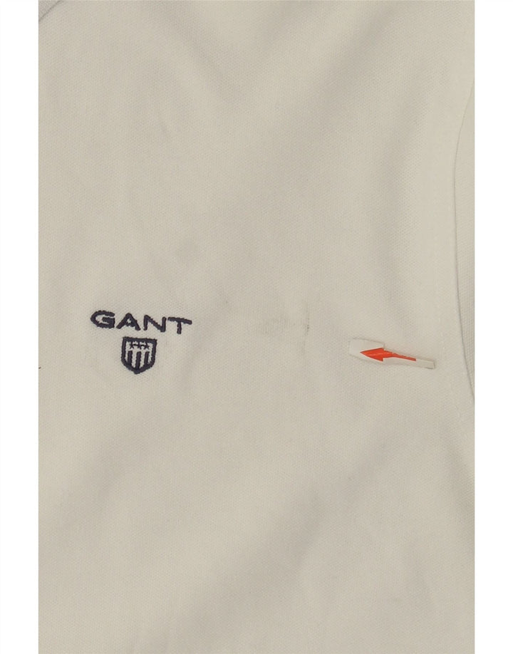 Camisa polo masculina Gant XL algodão branco