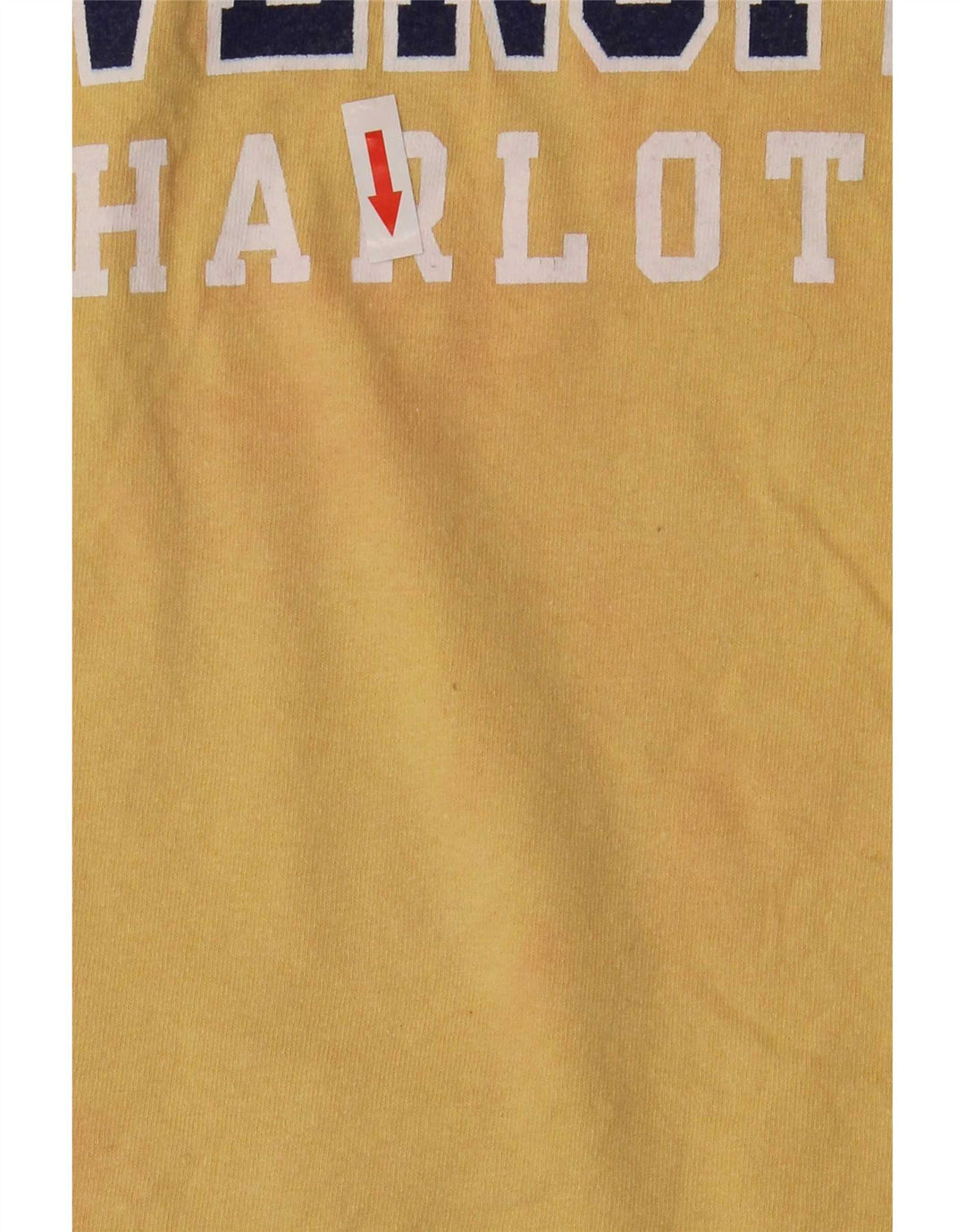 Camiseta gráfica masculina Champion XL amarelo